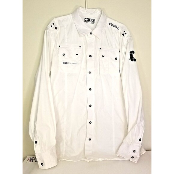 COOGI Australia Nineteen Hundred Sixty Nine  Pockets Shirt Mens  3XL XXXL    T15 - Picture 1 of 16